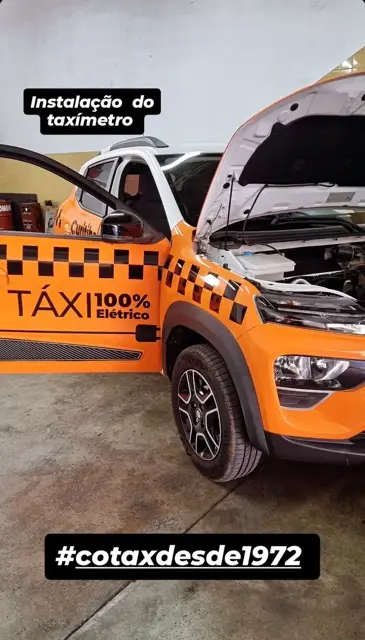 Instalação de taxímetro