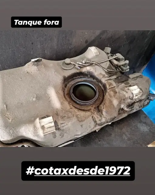 Manutenção em tanque