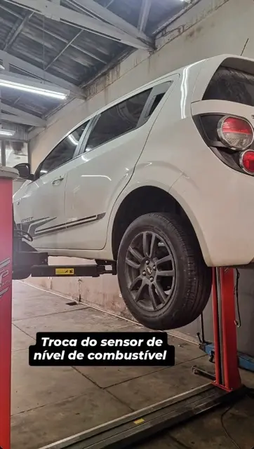 Troca de sensor de combustível